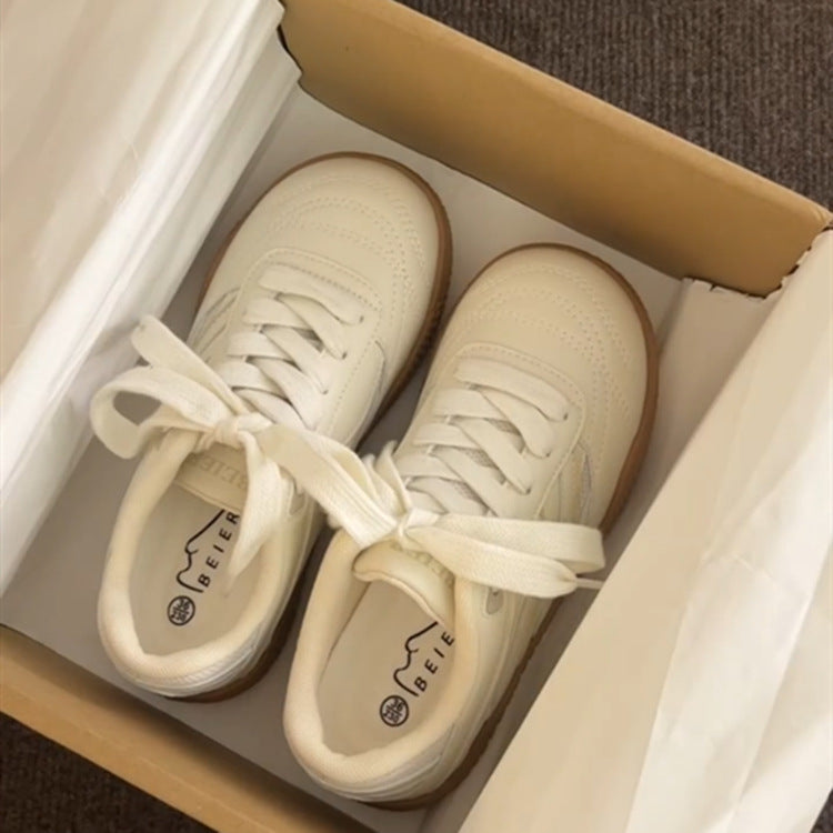 Damen Leichte Freizeitsneaker mit atmungsaktiver Obermaterialstruktur und rutschfester Sohle EB