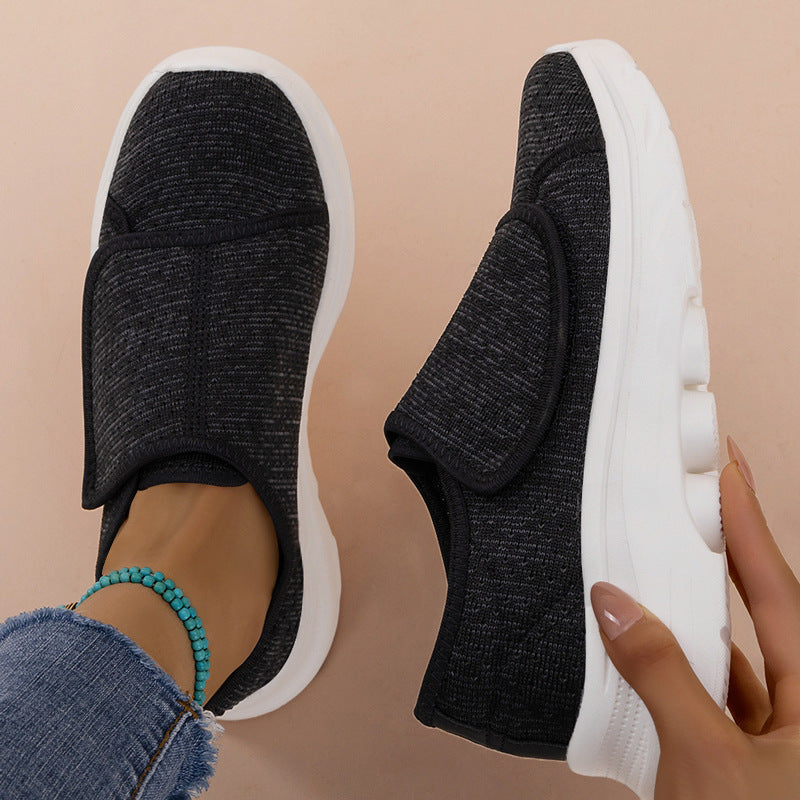 Damen Flexible Slip-On Sneakers mit anatomischer Sohle EB