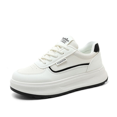 Damen modische Plateau-Sneaker mit bequemer Dämpfung und schickem Design EB