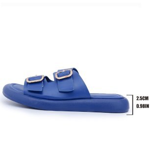 Damen Komfortable Slides mit verstellbaren Schnallen EB