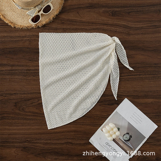 Damen Transparente Strandpareo EB