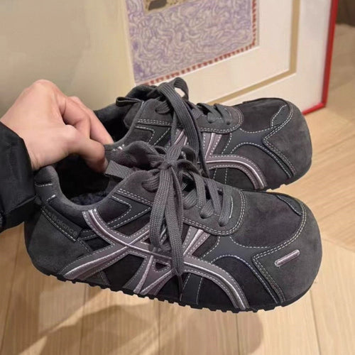 Damen Sportliche Sneakers mit atmungsaktivem Obermaterial und rutschfester Sohle EB