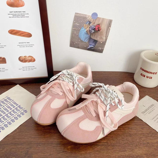 Damen Sportliche Sneakers mit atmungsaktiver Textiloberfläche und dämpfendem Sohlenprofil EB