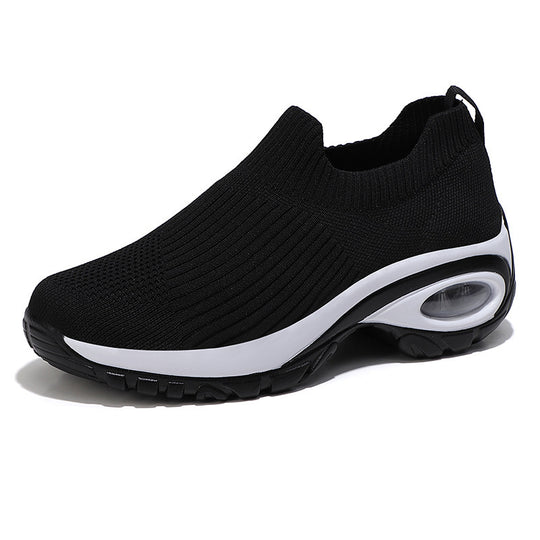 Damen Sportliche Slip-On Laufschuhe mit Luftpolster-Technologie EB