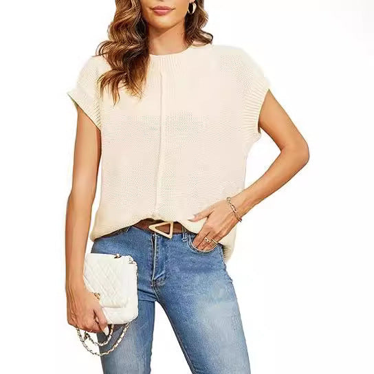 Damen lässiges Strickoberteil mit hohem Tragekomfort und modernem Schnitt EB