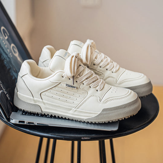Damen Sportliche Sneakers mit atmungsaktivem Veloursleder und rutschfester Sohle EB