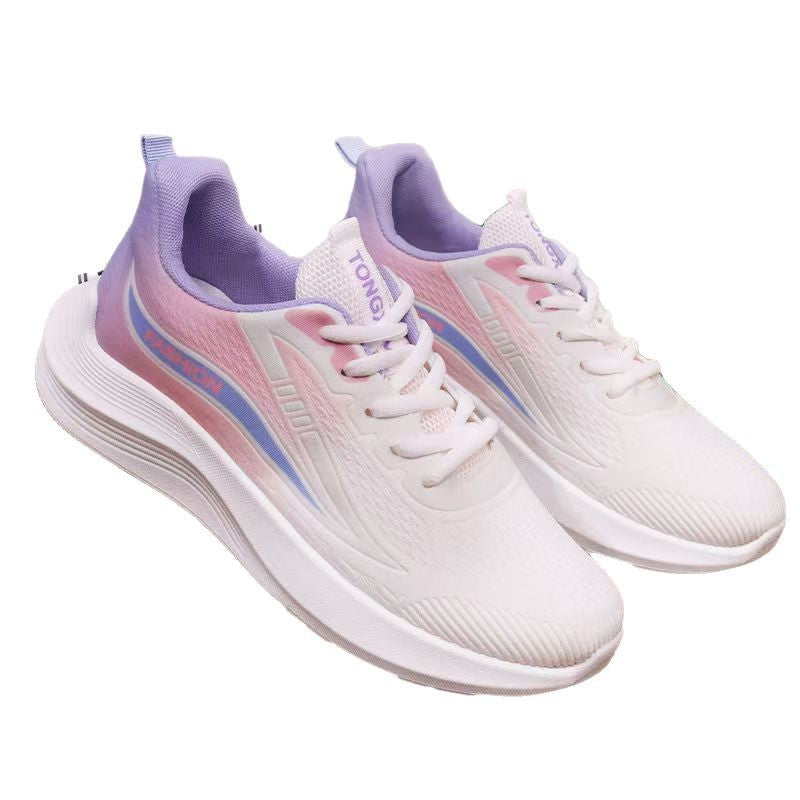 Damen Sportliche Laufschuhe mit atmungsaktivem Obermaterial und dämpfender Sohle EB