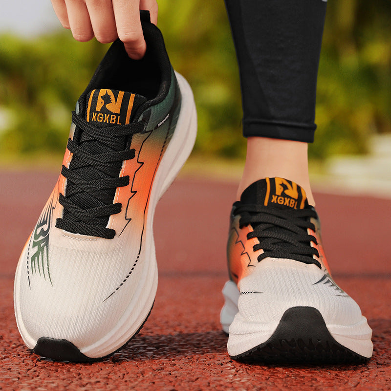 Damen Sportliche Laufschuhe mit atmungsaktiver Mesh-Oberfläche und dämpfendem Sohlenprofil EB