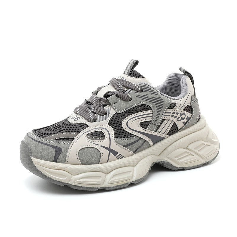 Damen Sportliche Sneakers mit innovativem Design und stoßdämpfender Sohle EB