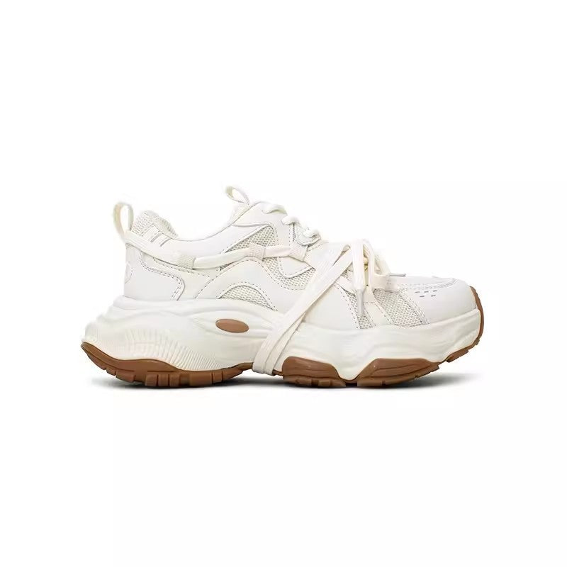Damen Chunky Sneakers mit bequemer Passform und strapazierfähigem Obermaterial EB