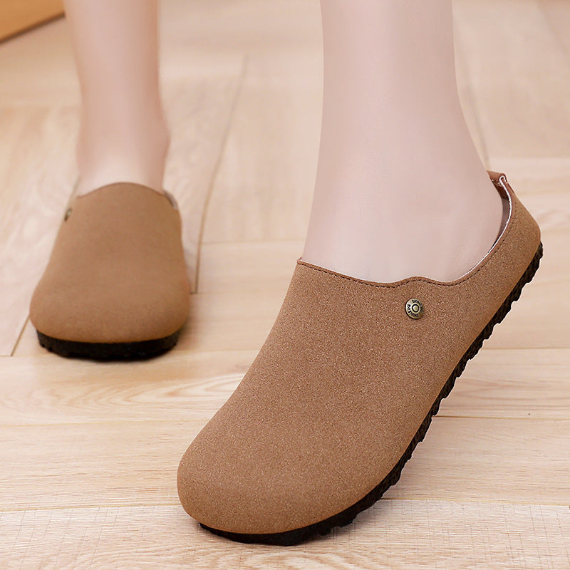 Damen nan leichtgewichtiger Schlupfclog mit ergonomischem Fußbett und rutschfester Profilsohle EB