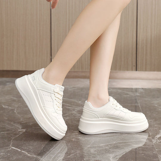 Damen Plateau Sneakers mit rutschfester Sohle und komfortabler Dämpfung EB