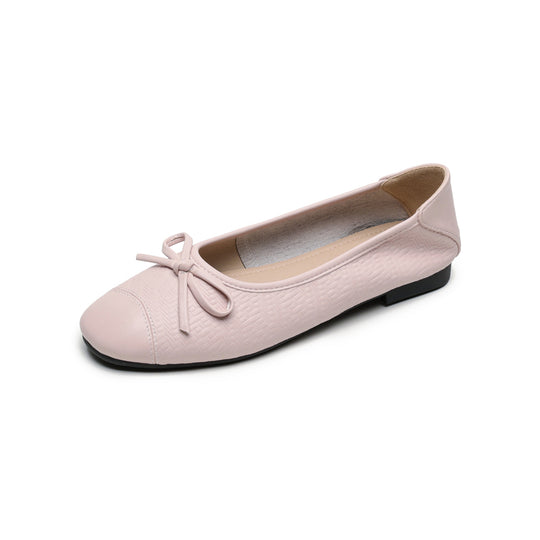 Damen Ballerinas mit dekorativem Schleifen-Design und komfortabler Sohle EB