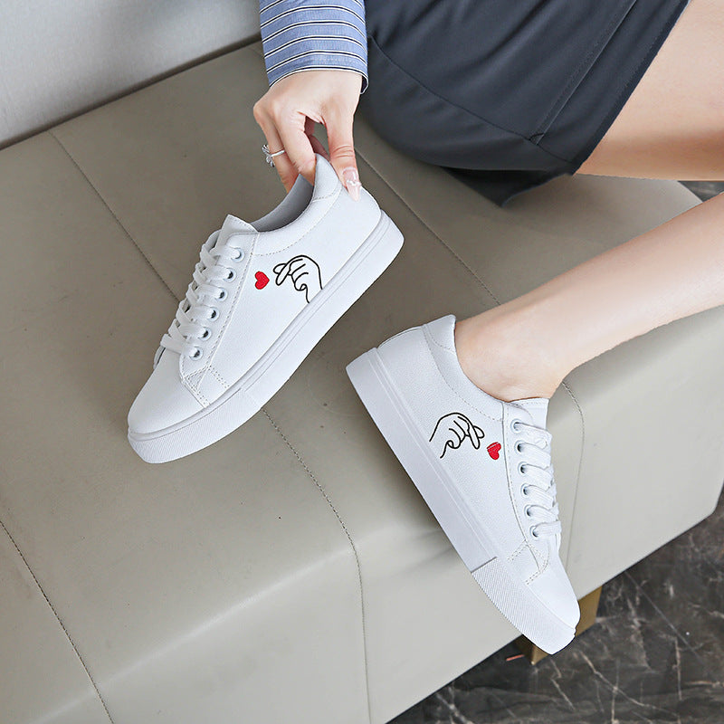 Damen Sneakers mit elegantem Logo und bequemer Sohle EB