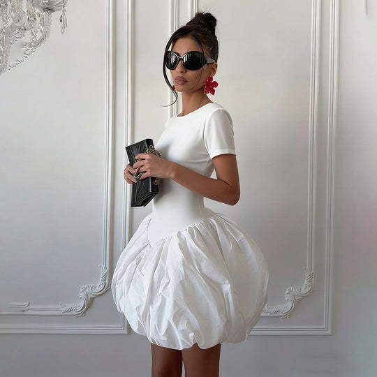 Damen Skaterkleid mit voluminösem Rock EB