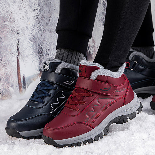 Damen Winterliche Schneestiefel mit isolierendem Futter und rutschfester Sohle EB