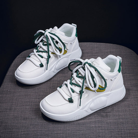 Damen Sportliche High-Top Sneakers mit innovativem Schnürsystem EB