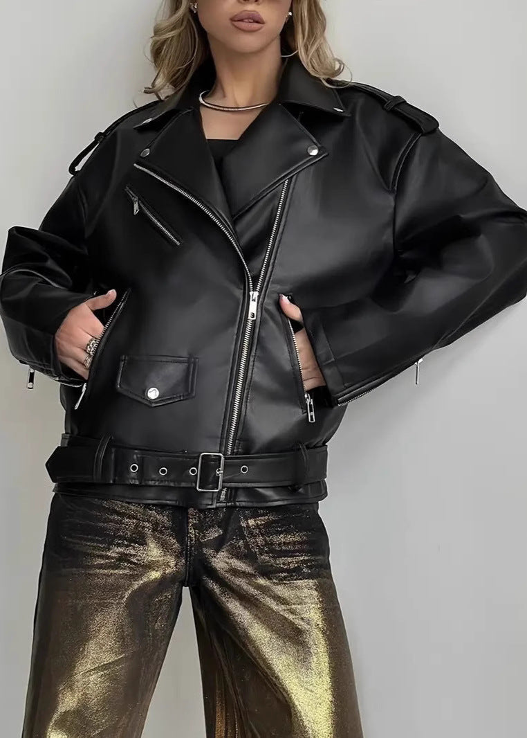 EB | Kunstleder Bikerjacke