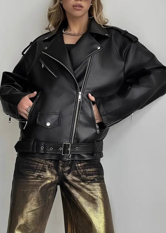EB | Kunstleder Bikerjacke