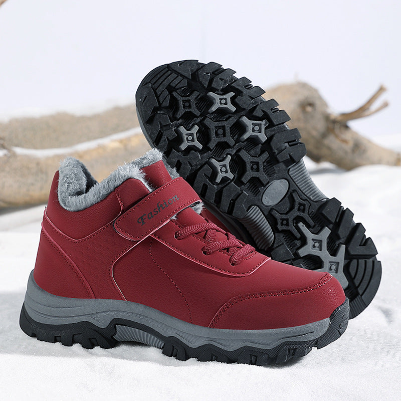 Damen Winterstiefel mit rutschfester Sohle und wärmendem Futter EB