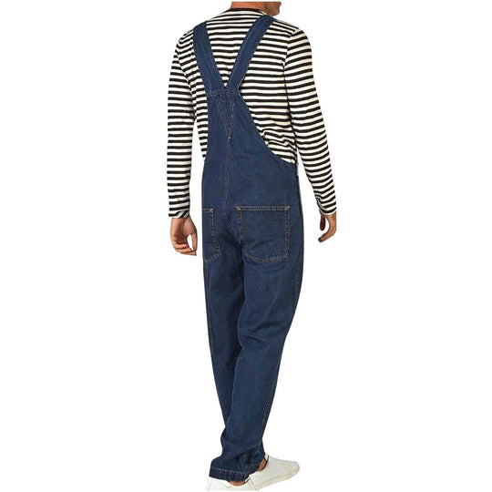 Herren Denim-Latzhose mit praktischen Taschen und modernem Schnitt EB