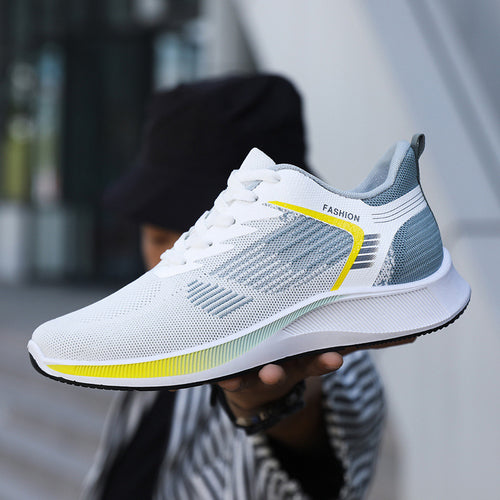 Damen Sportliche Sneaker mit atmungsaktivem Mesh und flexibler Dämpfung EB