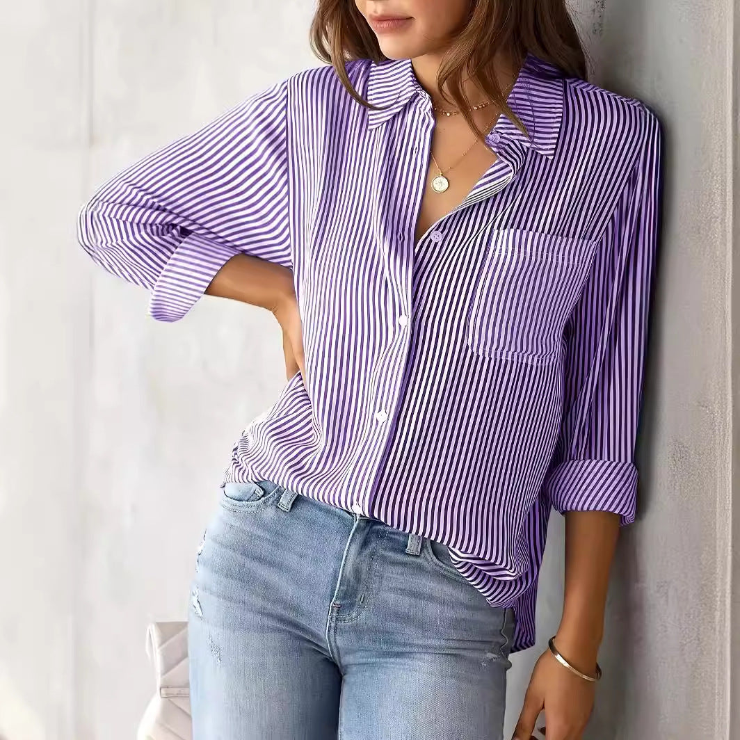 Damen lässige Hemdbluse EB
