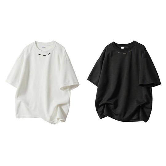 Damen Oversized T-Shirt mit modernem Schnitt und dekorativen Akzenten EB