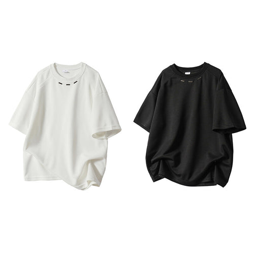 Damen Oversized T-Shirt mit modernem Schnitt und dekorativen Akzenten EB