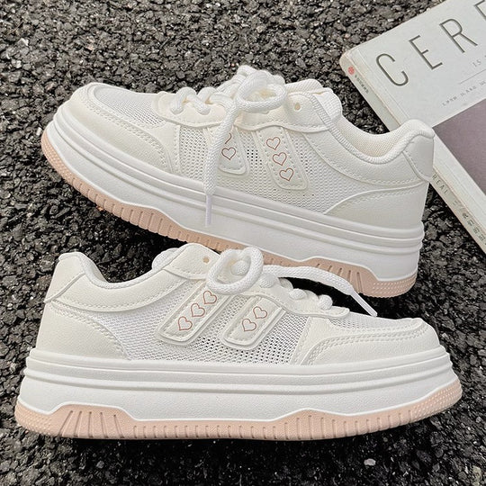 Damen Komfortable Sneakers mit atmungsaktivem Mesh und Dämpfungssystem EB
