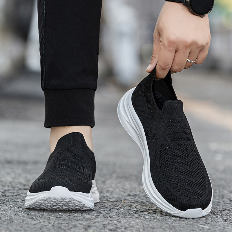 Damen Sportliche Slip-On Sneakers EB