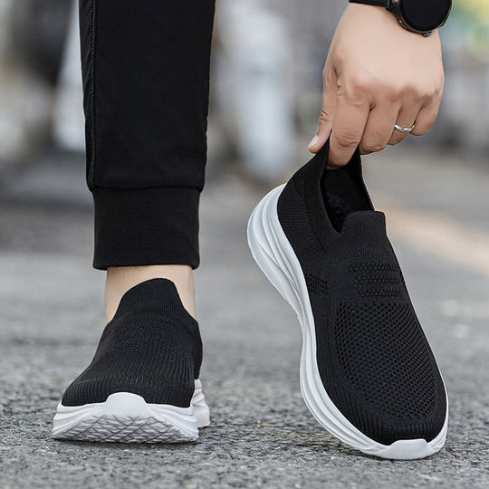Damen Sportliche Slip-On Sneakers EB