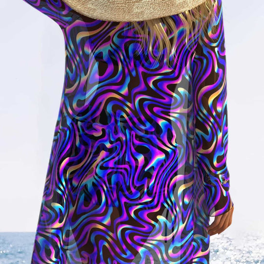 Damen modisches Bikini-Set mit lässigem Überwurf EB