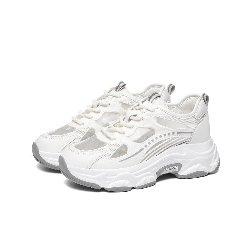 Damen Sportliche und atmungsaktive Sneakers mit dämpfenden Eigenschaften EB