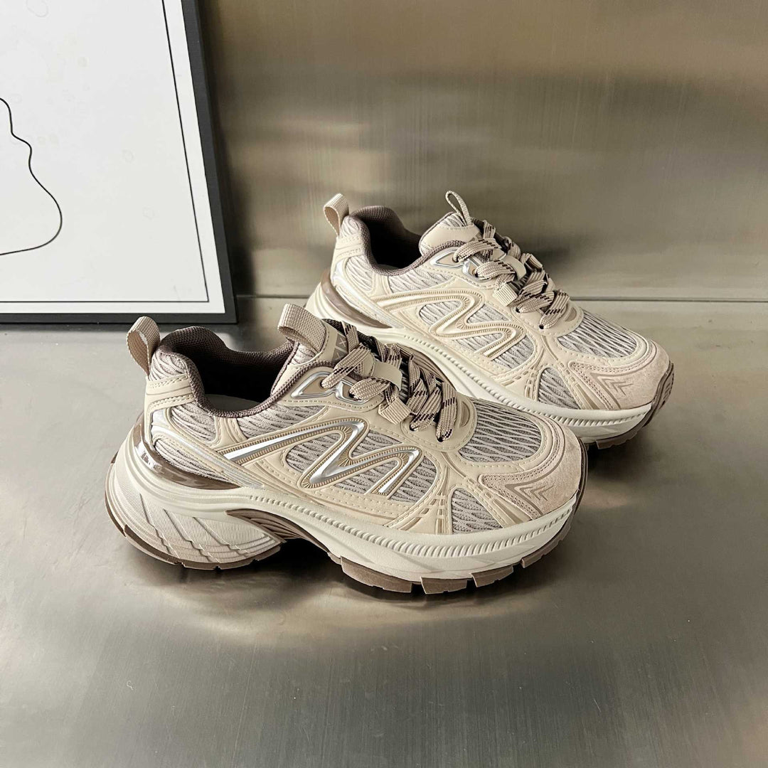 Damen Sportlich-dynamische Sneakers mit atmungsaktivem Obermaterial und ergonomischer Dämpfungstechnologie EB
