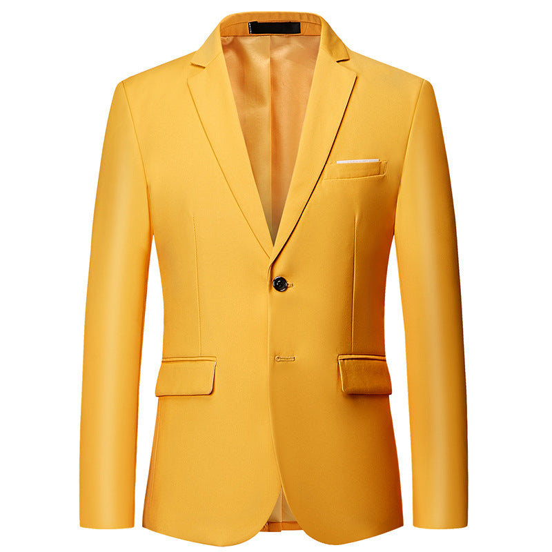 Herren nan tailliertes Sakko mit schmaler Silhouette, Stretchanteil und Pattentaschen EB