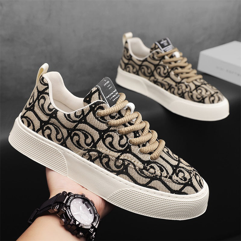 Damen Modische Casual Sneakers mit einzigartigem Muster EB