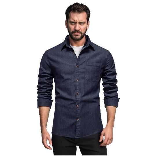 Herren Denim Hemd EB