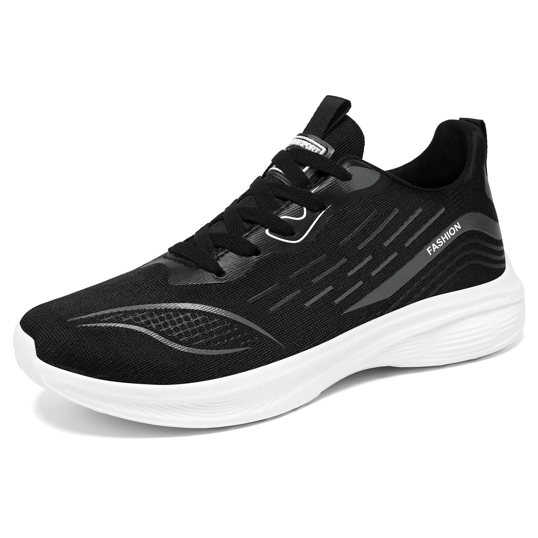 Damen Sportliche Lauf-Sneaker mit atmungsaktiver Mesh-Oberfläche und dämpfender Sohle EB