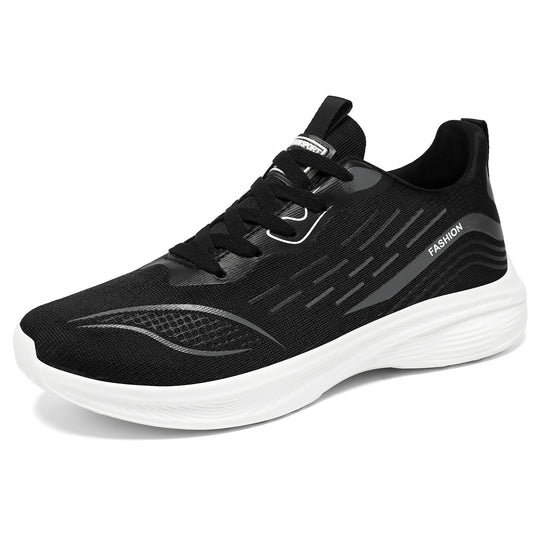 Damen Sportliche Lauf-Sneaker mit atmungsaktiver Mesh-Oberfläche und dämpfender Sohle EB
