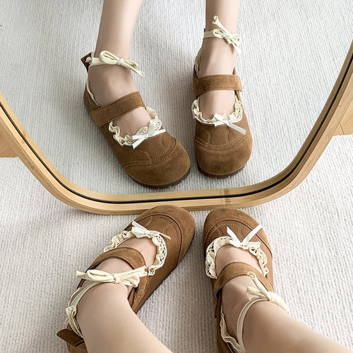 Damen elegante und komfortable Ballerinas mit verstellbarem Riemen EB