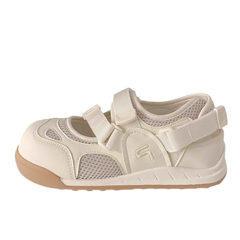 Damen Komfortable Sneaker mit rutschfestem Klettverschluss und atmungsaktivem Obermaterial EB