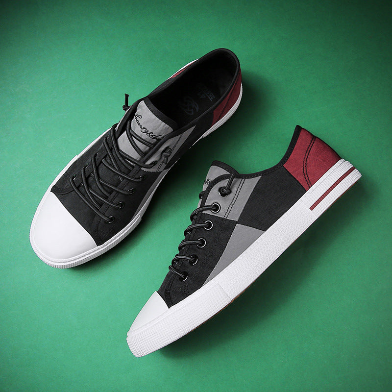 Damen Modische Sneakers mit farbenfrohem Design und atmungsaktiven Eigenschaften EB