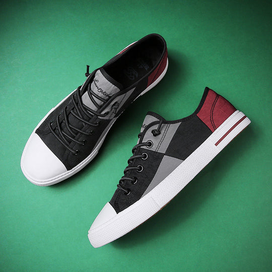 Damen Modische Sneakers mit farbenfrohem Design und atmungsaktiven Eigenschaften EB