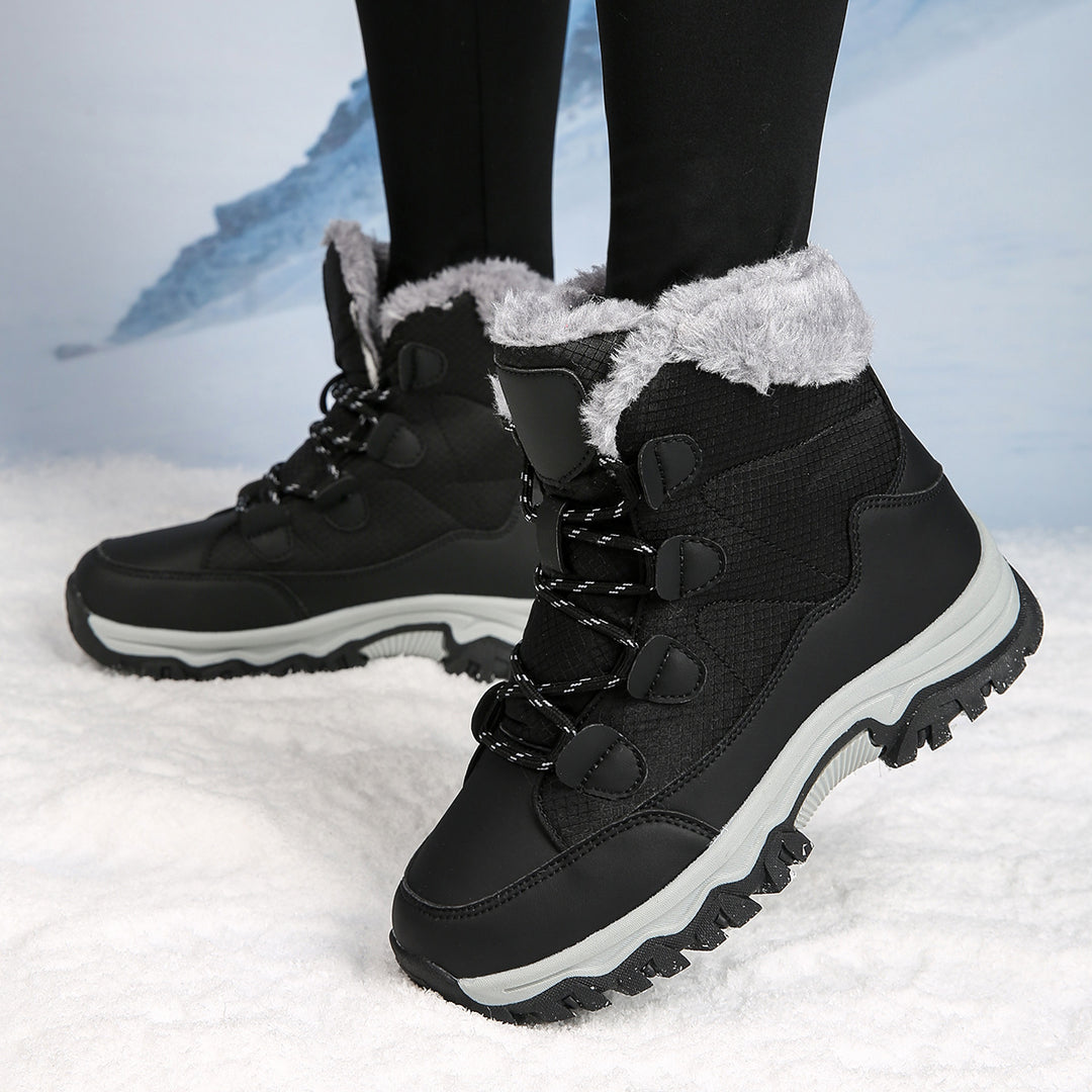 Damen Thermo-Winterstiefel mit isolierendem Futter und rutschfester Sohle EB