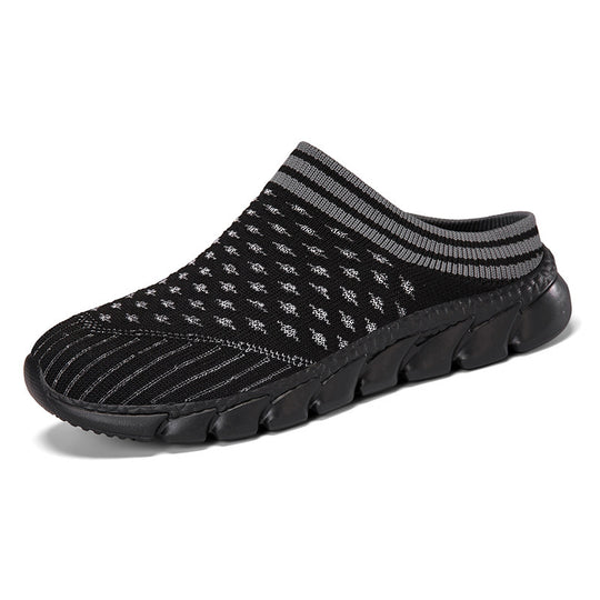 Damen nan Strick-Mule mit sockenhaftem Schaft und gedämpfter Segmentlaufsohle EB
