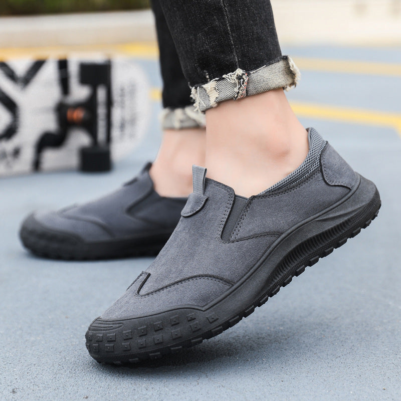 Damen Bequeme Slip-On Freizeitschuhe mit rutschfester Sohle und atmungsaktivem Obermaterial EB