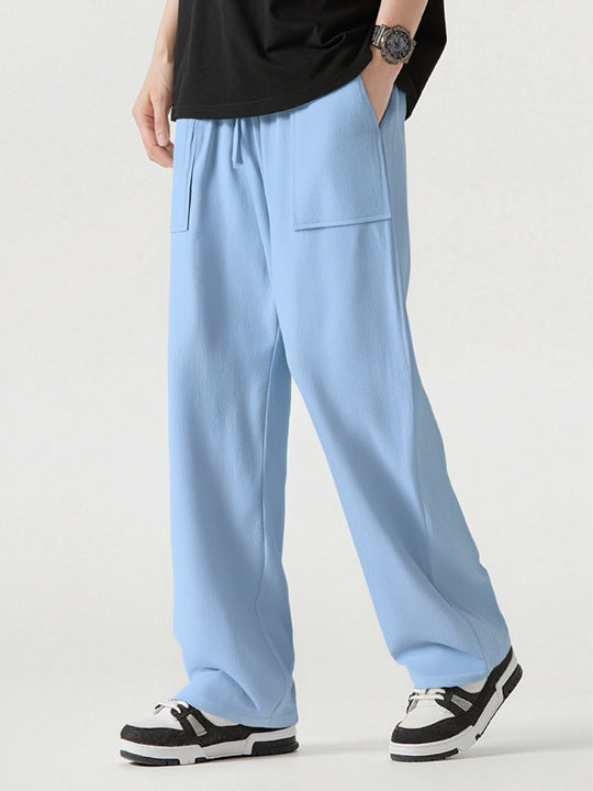 Herren Bequeme Cargo-Hose mit praktischen Taschen und elastischem Bund EB