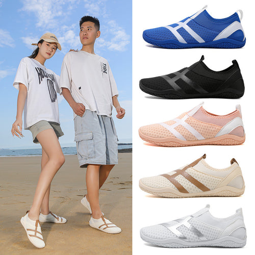 Damen Flexibles Aquasport-Schuhe mit atmungsaktiver Mesh-Oberfläche und rutschfester Sohle EB