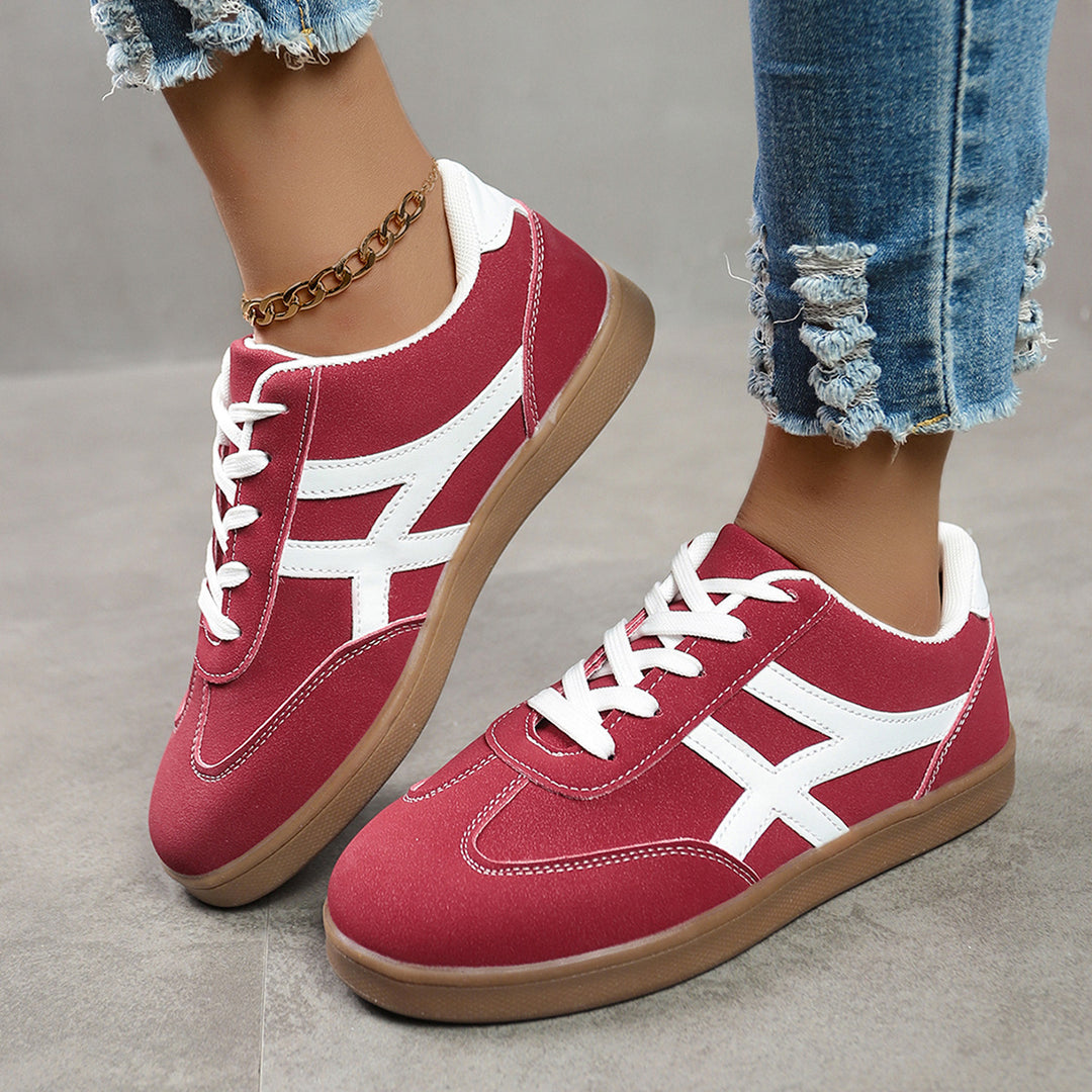 Damen Sportliche Freizeitschuhe mit rutschfester Sohle und atmungsaktivem Obermaterial EB